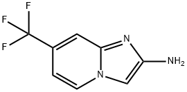 7-(Trifluoromethyl)imidazo[1,2-a]pyridin-2-amine Struktur