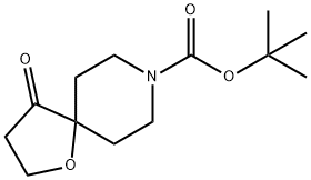 Tert-Butyl 4-Oxo-1-Oxa-8-Azaspiro[4.5]Decane-8-Carboxylate Struktur