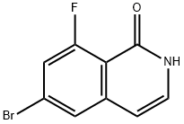 6-bromo-8-fluoro-1,2-dihydroisoquinolin-1-one, 1803606-88-3, 結(jié)構(gòu)式