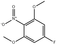 1,3-dimethoxy-5-fluoro-2-nitrobenzene Struktur