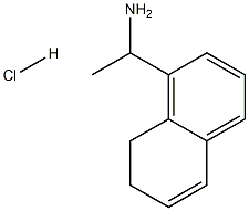 1-(7,8-dihydronaphthalen-1-yl)ethan-1-amine hydrochloride Struktur