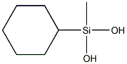 cyclohexyl(methyl)silanediol Struktur