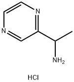 1-Pyrazin-2-yl-ethylamine hydrochloride Struktur