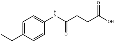 3-[(4-ethylphenyl)carbamoyl]propanoic acid Struktur