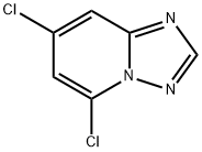 5,7-dichloro-[1,2,4]triazolo[1,5-a]pyridine Struktur