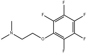 N,N-Dimethyl-2-(perfluorophenoxy)ethanamine Struktur