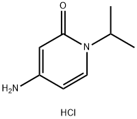 4-amino-1-(propan-2-yl)-1,2-dihydropyridin-2-one hydrochloride Struktur