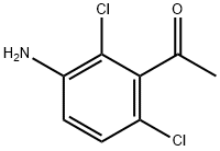 1-(3-Amino-2,6-dichloro-phenyl)-ethanone Struktur