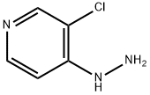 (3-chloropyridin-4-yl)hydrazine Struktur