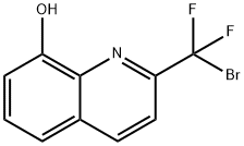 2-(BROMODIFLUOROMETHYL)-8-QUINOLINOL Struktur