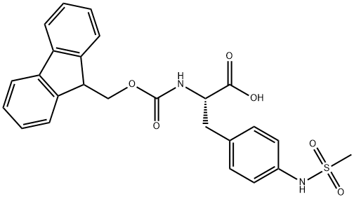 Fmoc-4-[(Methylsulfonyl)amino]-DL-phenylalanine