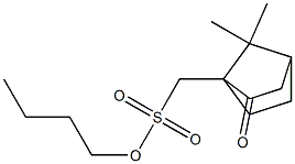 n-Butyl (+/-)-10-Camphorsulfonate Struktur