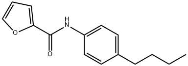 N-(4-butylphenyl)furan-2-carboxamide Struktur