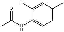 Acetamide, N-(2-fluoro-4-methylphenyl)- Struktur