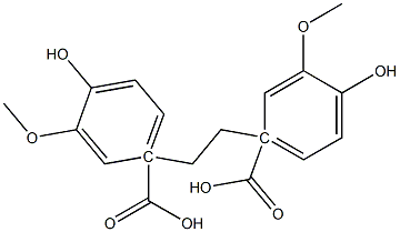 Vanillic acid, ethyleneester (7CI,8CI) Struktur