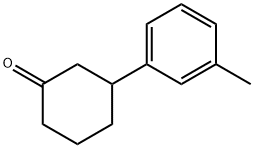 3-(M-TOLYL)CYCLOHEXANONE Struktur