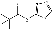 N-(1,3,4-THIADIAZOL-2-YL)PIVALAMIDE Struktur