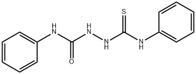 2-(anilinocarbonothioyl)-N-phenylhydrazinecarboxamide Struktur