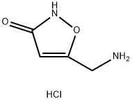 5-(aminomethyl)isoxazol-3-ol HCL Struktur