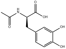 N-乙?；?D-3,4-二羥基苯丙氨酸, 40332-27-2, 結(jié)構(gòu)式