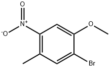 Benzene,1-bromo-2-methoxy-5-methyl-4-nitro- Struktur