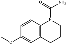 6-Methoxy-3,4-dihydro-2H-quinoline-1-carboxylic acid amide Struktur