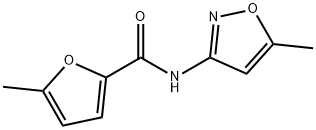 5-methyl-N-(5-methyl-1,2-oxazol-3-yl)furan-2-carboxamide Struktur