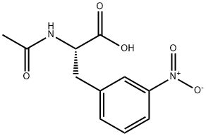 N-acetyl-3-nitro- DL-Phenylalanine Struktur