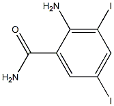 2-amino-3,5-diiodobenzamide