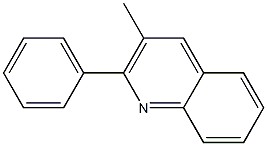 Quinoline, 3-methyl-2-phenyl- Struktur