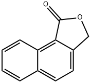 3H-benzo[g][2]benzofuran-1-one Struktur