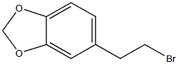 5-(2-溴乙基)苯并[D][1,3]二氧戊環(huán) 結(jié)構(gòu)式