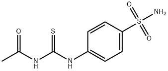 N-({[4-(aminosulfonyl)phenyl]amino}carbonothioyl)acetamide Struktur