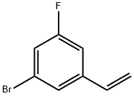 1-Bromo-3-Ethenyl-5-Fluoro-Benzene Struktur