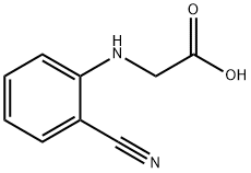 Glycine, N-(2-cyanophenyl)- Struktur