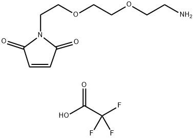 1-(2-(2-(2-aminoethoxy)ethoxy)ethyl)-1H-pyrrole-2,5-dione Struktur