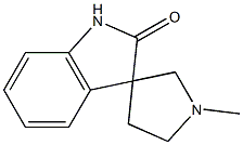 1-甲基螺[二氫吲哚-3,3-吡咯烷]-2-酮, 66859-18-5, 結(jié)構(gòu)式