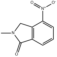 2-甲基-4-硝基異吲哚-1-酮, 682757-52-4, 結(jié)構(gòu)式