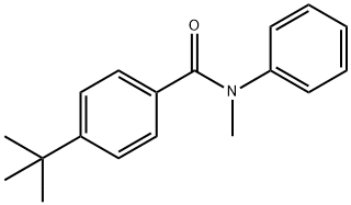 4-tert-butyl-N-methyl-N-phenylbenzamide Struktur