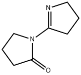 2-Pyrrolidinone, 1-(3,4-dihydro-2H-pyrrol-5-yl)- Struktur