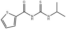 N-(propan-2-ylcarbamothioyl)thiophene-2-carboxamide Struktur