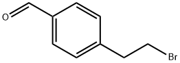 Benzaldehyde, 4-(2-bromoethyl)- Struktur