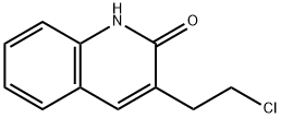 3-(2-Chloro-ethyl)-quinolin-2-ol Struktur