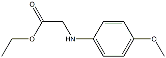 RS-4-methoxyphenylglycine ethyl ester Struktur