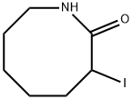 2(1H)-AZOCINONE, HEXAHYDRO-3-IODO- Struktur