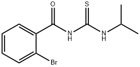 2-bromo-N-(propan-2-ylcarbamothioyl)benzamide Struktur