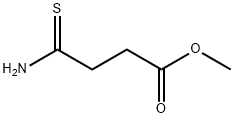 Butanoic acid, 4-amino-4-thioxo-, methyl ester Struktur