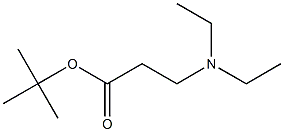 TERT-BUTYL 3-(DIETHYLAMINO)PROPANOATE Struktur