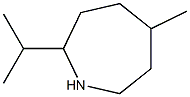 1H-Azepine,hexahydro-5-methyl-2-(1-methylethyl)- Struktur