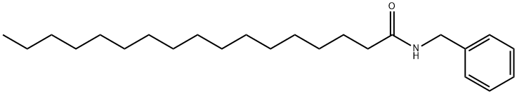 N-benzyl-heptadecanamide Struktur